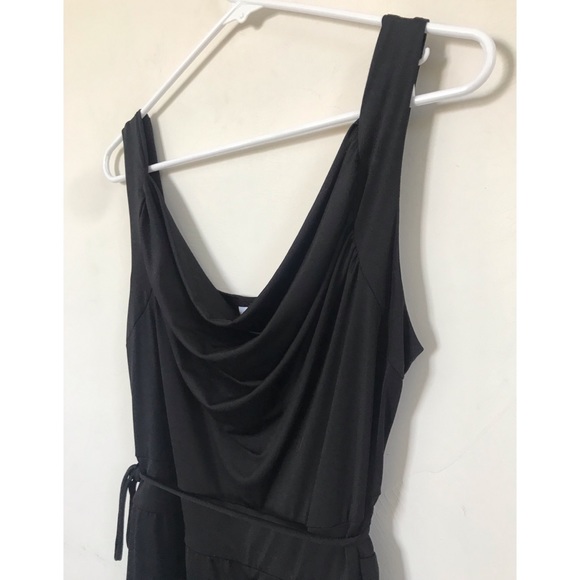 A Pea in the Pod Black Faux Wrap Dress - Picture 4 of 6